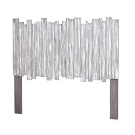 Coastal Picket Fence Slat Headboard - King